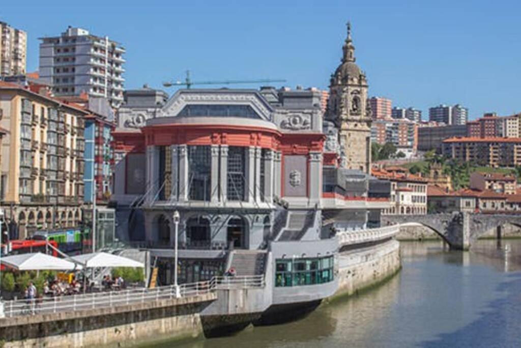 Lujoso Piso En Casco Viejo. Bilbao. Free Wifi. Apartment Exterior foto